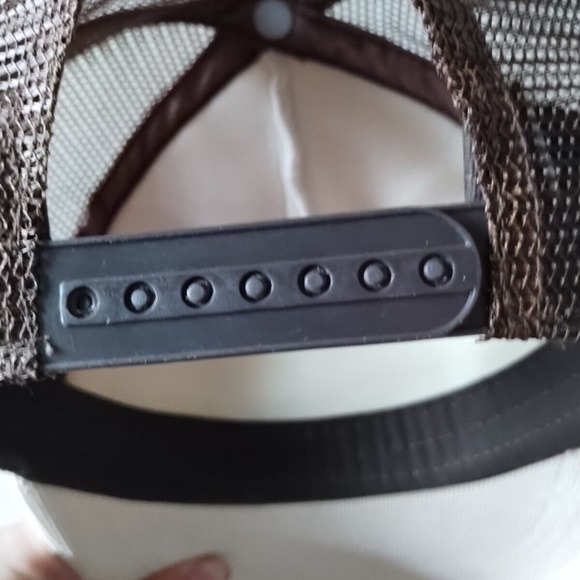 I Love New York Trucker Hat Corduroy Snapback Cap Beige White Black OSFA NYC NY - Picture 12 of 12